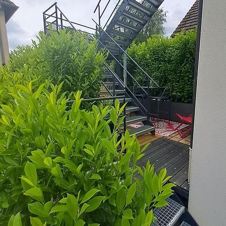 Studio Cosy Spacieux Lumineux Avec Terrasse Vezelois Zewnętrze zdjęcie